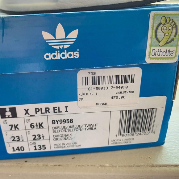 Adidas navy euc - Picture 3 of 7